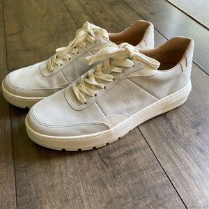Vionic Suede Nubuck Lace-up Platform Sneakers - Elsa